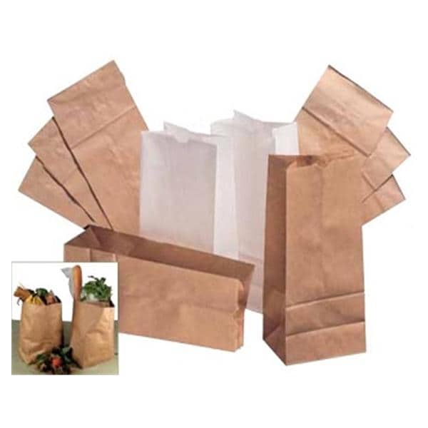 Brown Paper Bag 6x4x12" 500/Package
