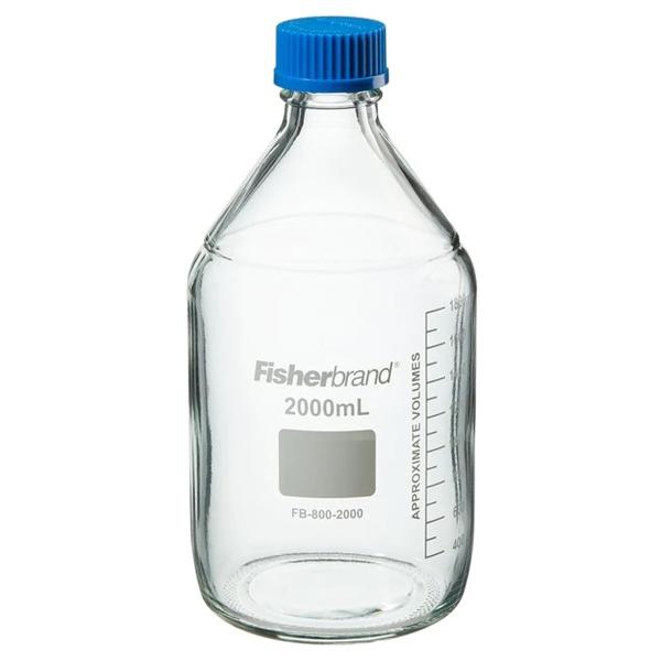 Fisherbrand Glass Media Bottle 2L Ea