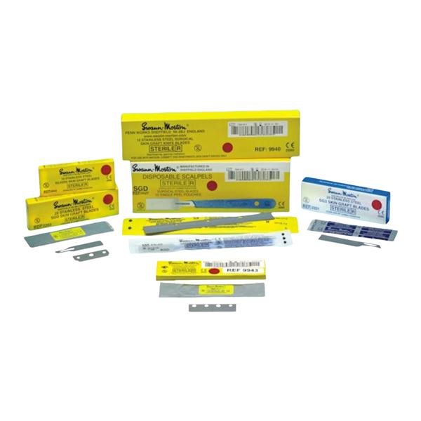 Stainless Steel Skin Graft Blade Sterile Disposable 20/Box