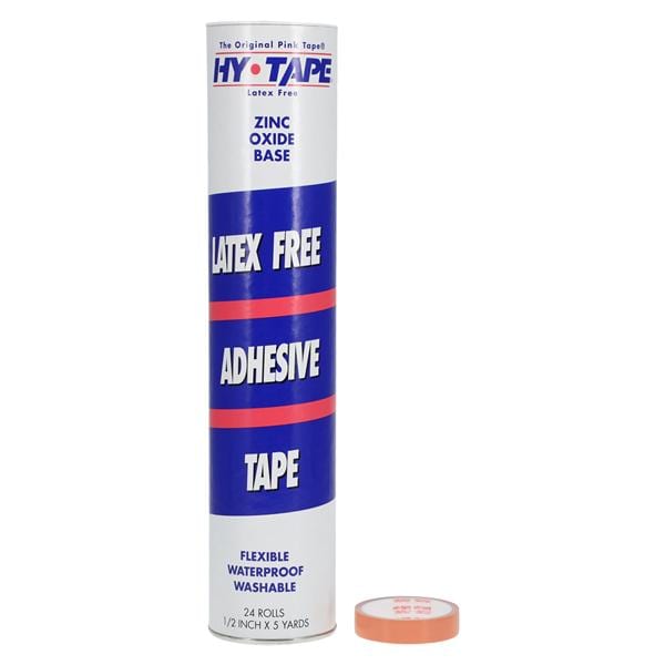 Hy-Tape Tape Zinc Oxide .5"x5yd White 24/Package