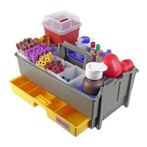 Phlebotomy Tray Gray Reusable Each
