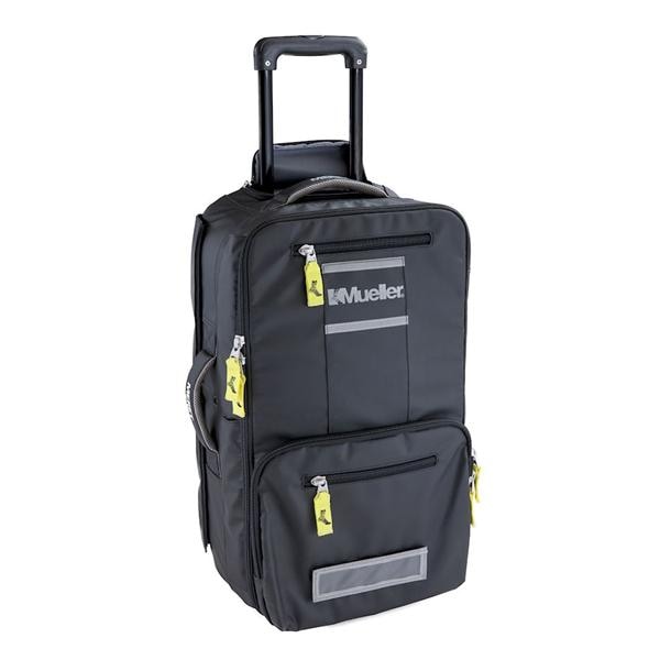 Medi Kit Mule Medical Bag 14x26.5x9.5" Black Zipper Closure Sd Hndl/Rtrct Hndl