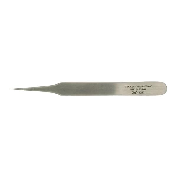 Jewelers Forcep Straight 4-3/8" Ea
