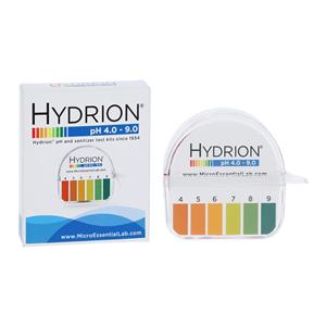 Hydrion pH Test Strip 4.0-9.0 Range With Color Chart Not for medi...