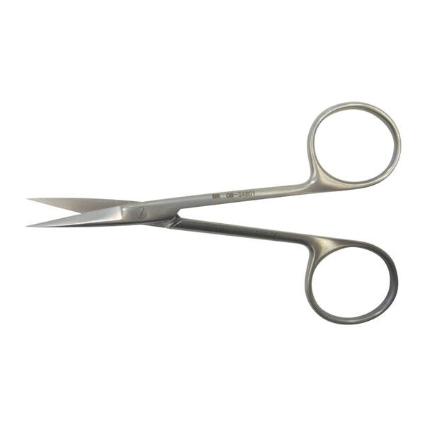 Knapp Scissors Straight 4" Stainless Steel Non-Sterile Reusable E...