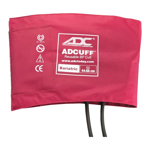 Diagnostix Adcuff BP Cuff & Bladder Sz 12 Brgndy LF f/ Plm Sty Anrd Insts Ea