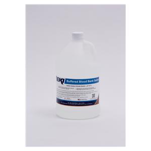 Blood Bank Solution Saline Buffered pH 7.0-7.2 0.85% 1gal Bottle 4/Ca