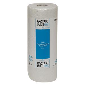 2-Ply Paper Roll Towels 8 4/5 in x 11 in White 85/Roll 1/Rl