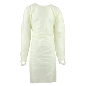 Isolation Gown AAMI Level 2 SMS X-Large Yellow 10/Bg