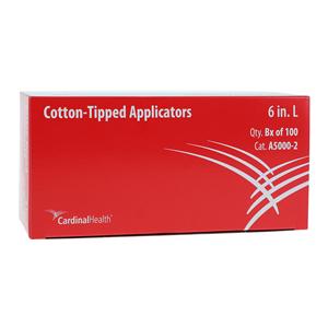 Applicator 6 in Wood Shaft Sterile 100/Bx