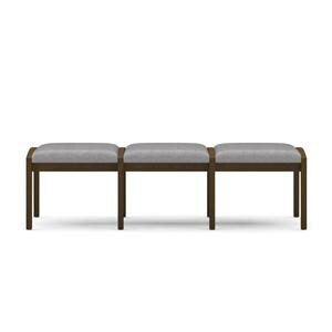 Lenox Guest Bench Wood Finish Mahogany Ea