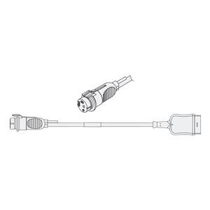 Adapter Cable Gray For Blood Pressure Cuff Ea