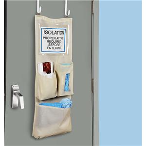 Isolation Door Caddy Almond Vinyl Encapsulated Polyester Mesh Eac...