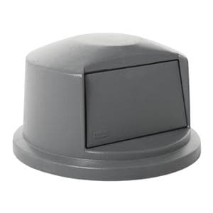 Lid Waste Can 32gal Dome Top Gray Each