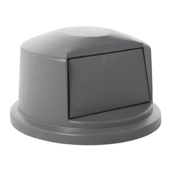 Lid Waste Can 32gal Dome Top Gray Each