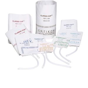 Critikon Classic-Cuf Blood Pressure Cuff Wht/NvyBl LF 20/Bx