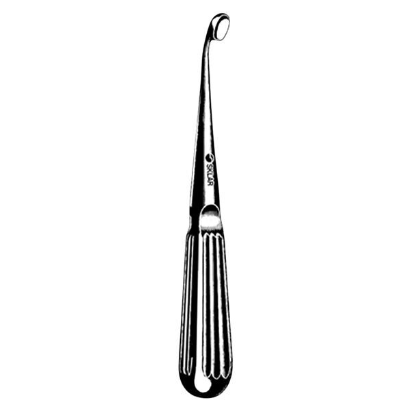Bruns Bone Curette 9" Stainless Steel Non-Sterile Reusable Ea