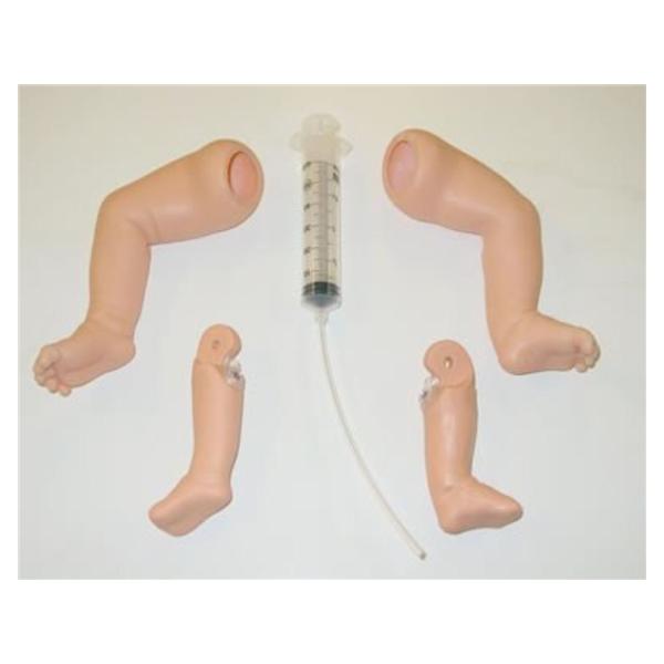 SimNewB/Newborn Anne Injectable Replacement Leg Infant For Inject...