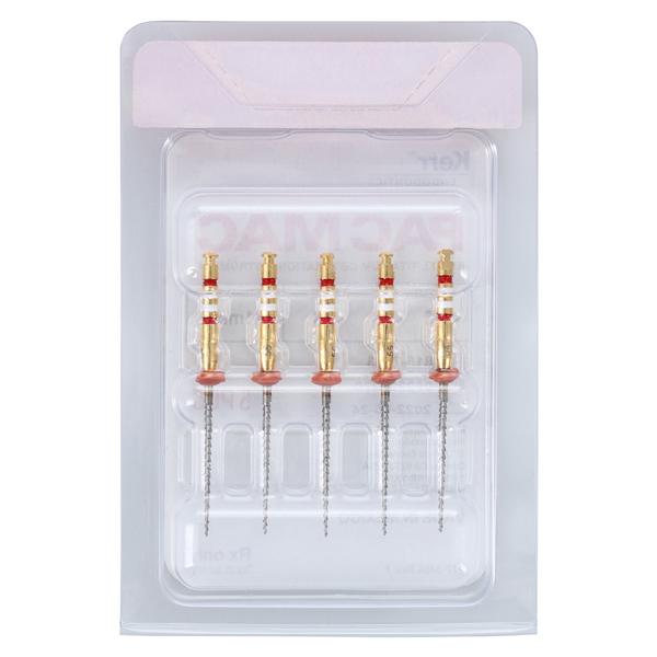 Pacmac Condenser 21 mm Size 55 Nickel Titanium Red 5/Pk
