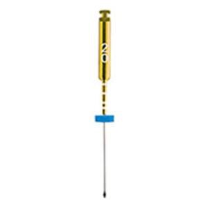 LightSpeed LSX Rotary Hand File 31 mm Size 20 Nickel Titanium Orange 6/Pk