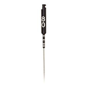 LightSpeed LSX Rotary Instrument 50 mm Size 80 Nickel Titanium Black 6/Pk