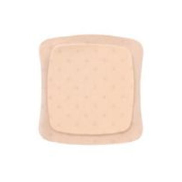 Aquacel Ag Hydrofiber Wound Dressing 4x4" 12 Ply Silicone Adhesive LF