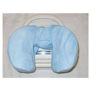 Headrest Cover Blue SMS Fabric Smooth Not Made With Natural Rubbe...