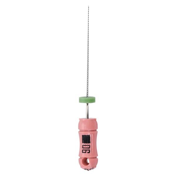 Hand K-File 21 mm Size 6 Stainless Steel Pink 6/Bx