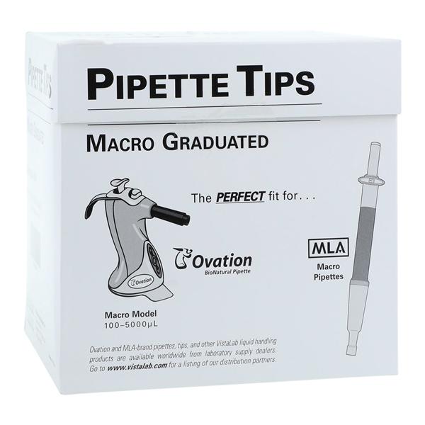 MLA Pipette Tip 1-5mL Graduated Non-Sterile Disposable Dense Pack...