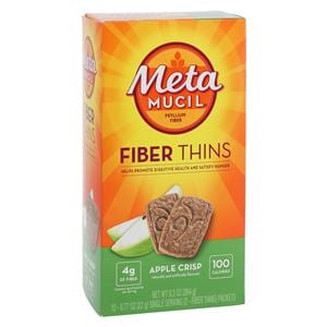 Metamucil Supplement Wafer Apple Crisp 24/Box