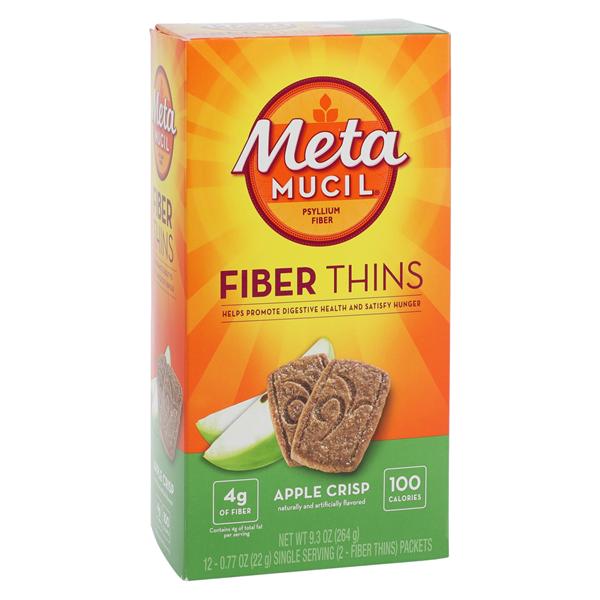 Metamucil Supplement Wafer Apple Crisp 24/Box