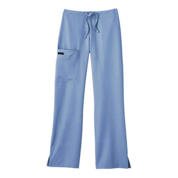 Scrub Pant Adult Womens Ceil Blue 72% Polyester / 21% Rayon / 7%...