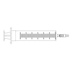 Texium Infusion Syringe 60cc w/o Needle Not Made With Natural Rub...