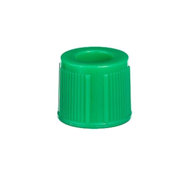 Snap Cap Green 13mm For Recapping 13mm f/Vials Non-Sterile Dispos...