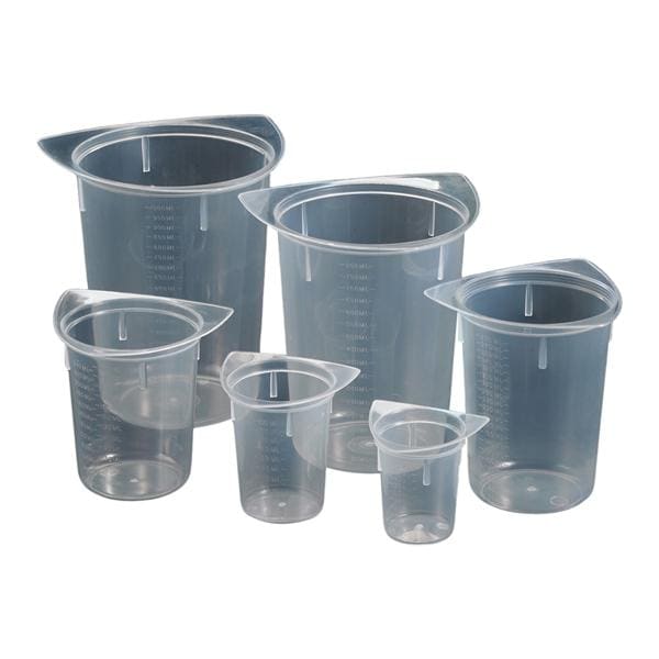 Tricorn Laboratory Beaker Polypropylene 1000mL Round 115x145mm No...