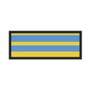 ColorTrack Instrument ID Tape Blue/Yellow Stripe 8-1/2x11" Dispos...