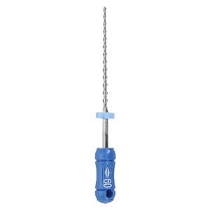 K-Flex Files Hand Flex File 25 mm Size 60 Stainless Steel Blue 6/Bx