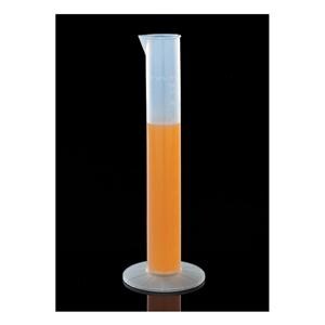 Nalgene Graduated Cylinder Polypropylene Pour Spout Clear 100mL E...
