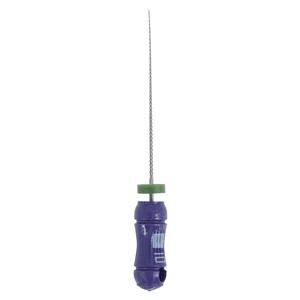 Hand K-File 21 mm Size 10 Stainless Steel Purple 6/Bx