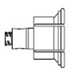 Swan-Lock Vial Adapter Swabable Male/Female Luer Lock 50/Case