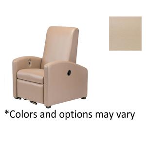 Augustine Treatment Recliner Steel Frame 500lb Capacity Taupe Ea