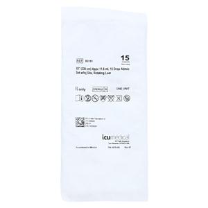IV Administration Set Injection Site 93" 15 Drops/mL 50/Ca