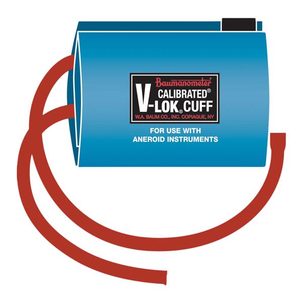 Calibrated V-Lok Blood Pressure Cuff & Inflation Bag Medium Blue...