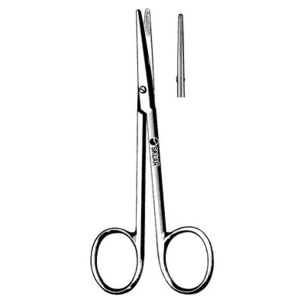Strabismus Scissors Straight 4-1/2" Stainless Steel Non-Sterile R...