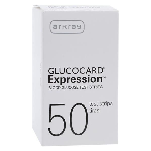 Glucocard Expression Blood Glucose Test Strips CLIA Waived For DM...