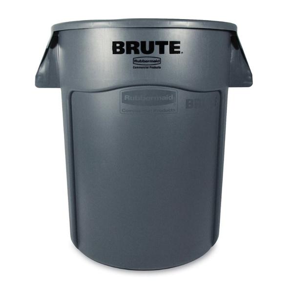 Can Trash Brute Plastic No Lid Ea