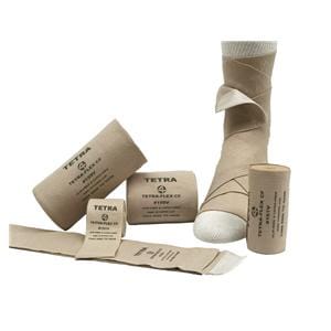 Tetra-Flex Elastic Bandage Cotton/Polyester 4"x15yd Non-Sterile 1...