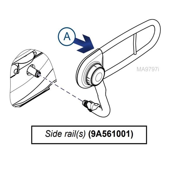 Patient Support Rail Field Installed