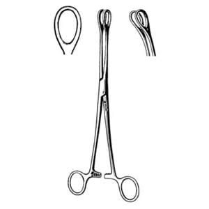 Foerster Sponge Forcep Curved 9-1/2" Stainless Steel Ea