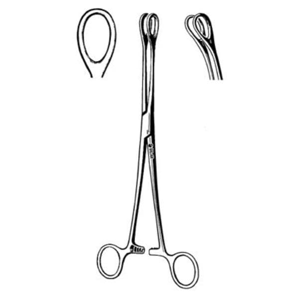Foerster Sponge Forcep Curved 9-1/2" Stainless Steel Ea